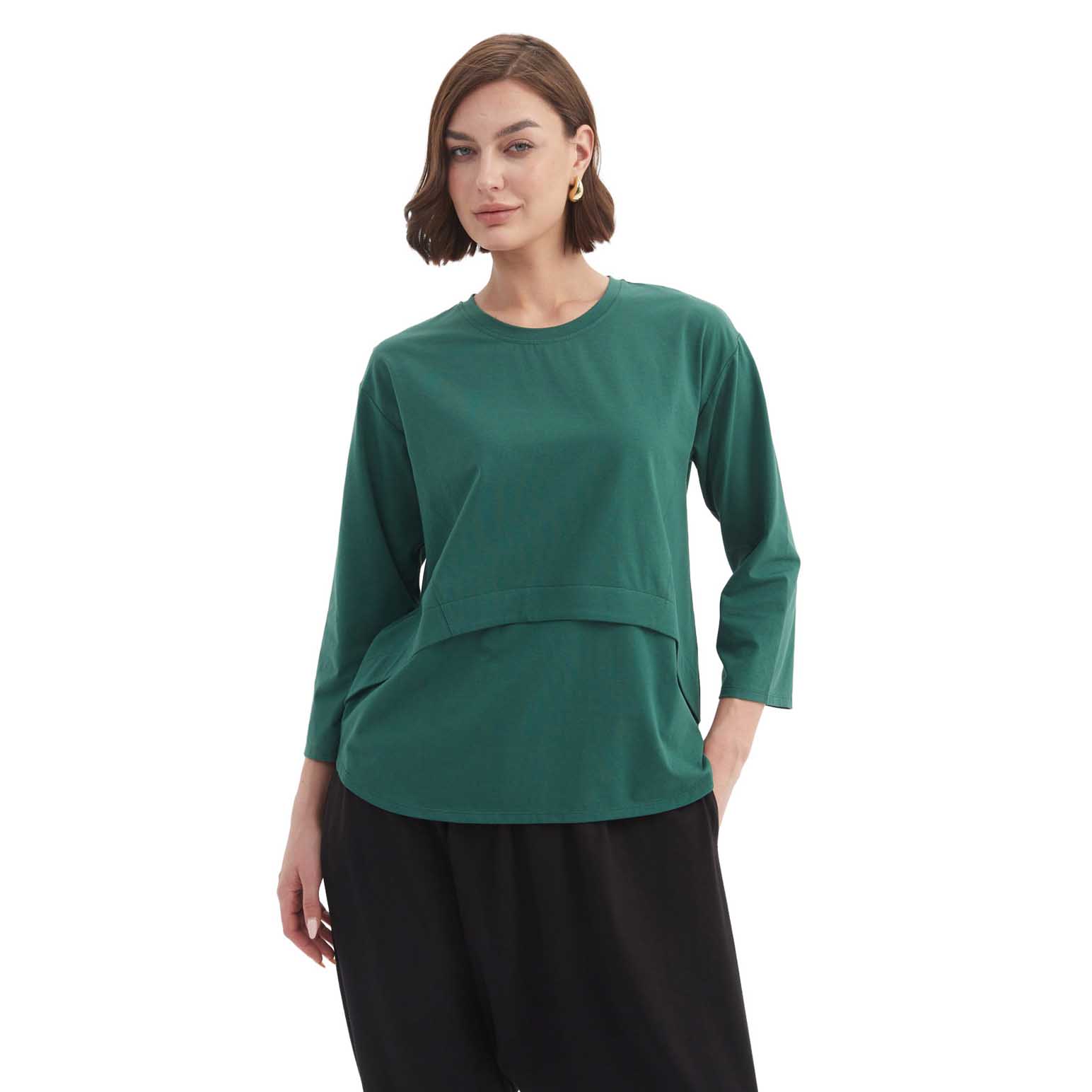 TIRELLI Curved Seam Top